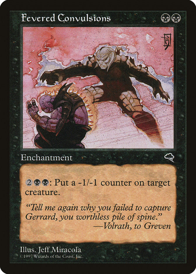 Fevered Convulsions [Tempest] | Shuffle n Cut Hobbies & Games