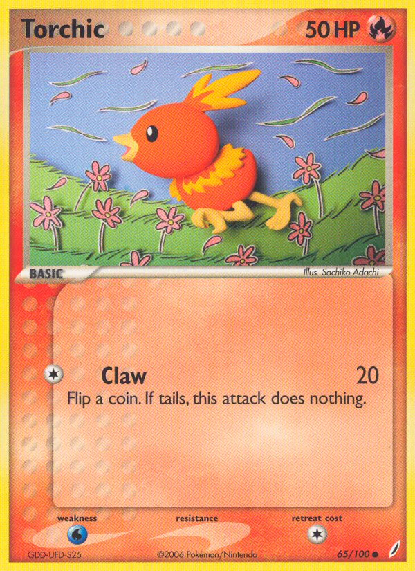 Torchic (65/100) [EX: Crystal Guardians] | Shuffle n Cut Hobbies & Games