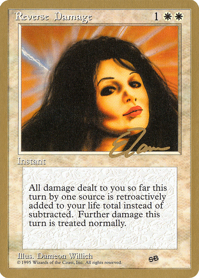 Reverse Damage (Eric Tam) (SB) [Pro Tour Collector Set] | Shuffle n Cut Hobbies & Games