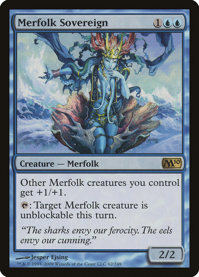 Merfolk Sovereign [Magic 2010] | Shuffle n Cut Hobbies & Games