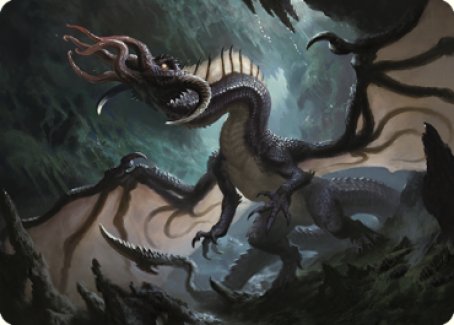 Brainstealer Dragon Art Card [Commander Legends: Battle for Baldur's Gate Art Series] | Shuffle n Cut Hobbies & Games