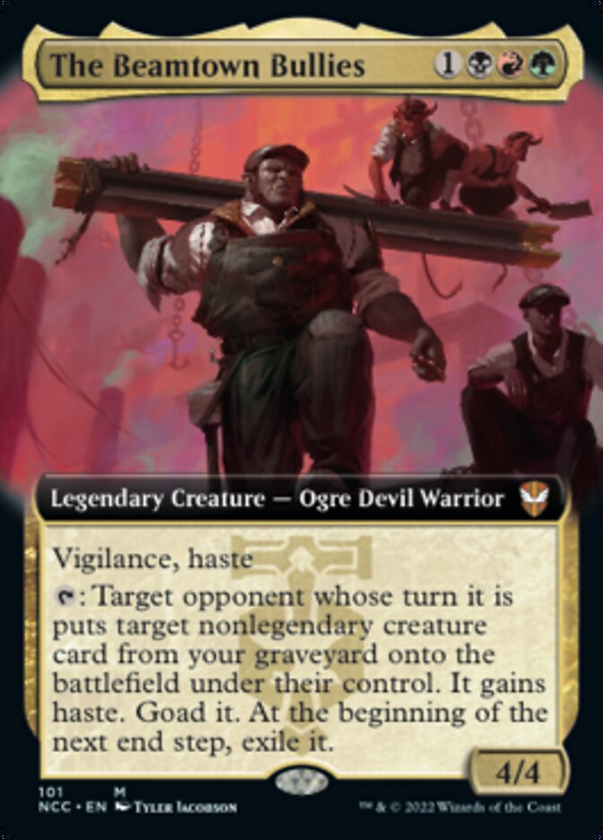 The Beamtown Bullies (Extended Art) [Streets of New Capenna Commander] | Shuffle n Cut Hobbies & Games