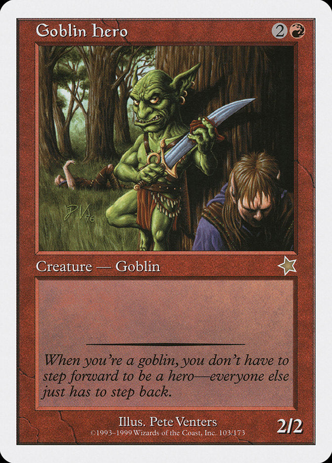 Goblin Hero [Starter 1999] | Shuffle n Cut Hobbies & Games