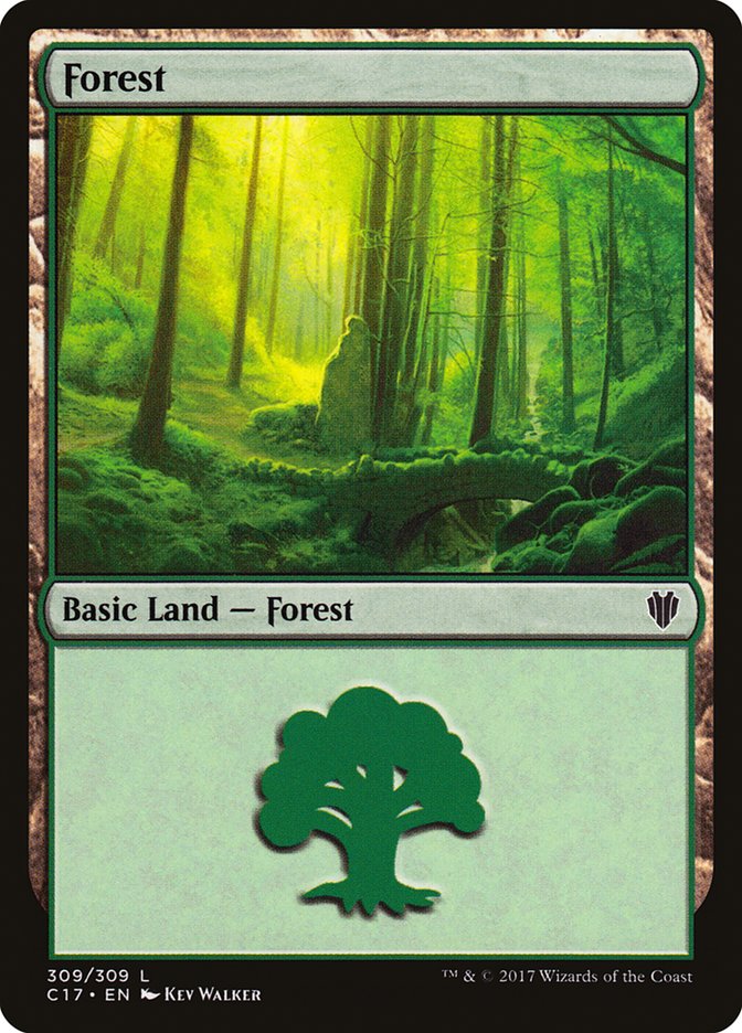 Forest (309) [Commander 2017] | Shuffle n Cut Hobbies & Games
