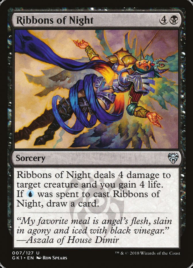 Ribbons of Night [Guilds of Ravnica Guild Kit] | Shuffle n Cut Hobbies & Games