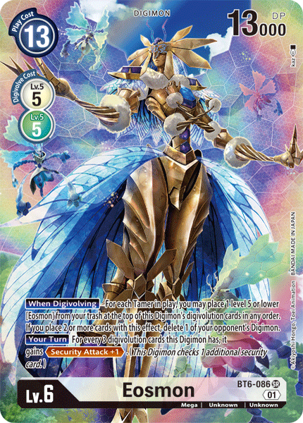 Eosmon [BT6-086] (Alternate Art) [Double Diamond] | Shuffle n Cut Hobbies & Games