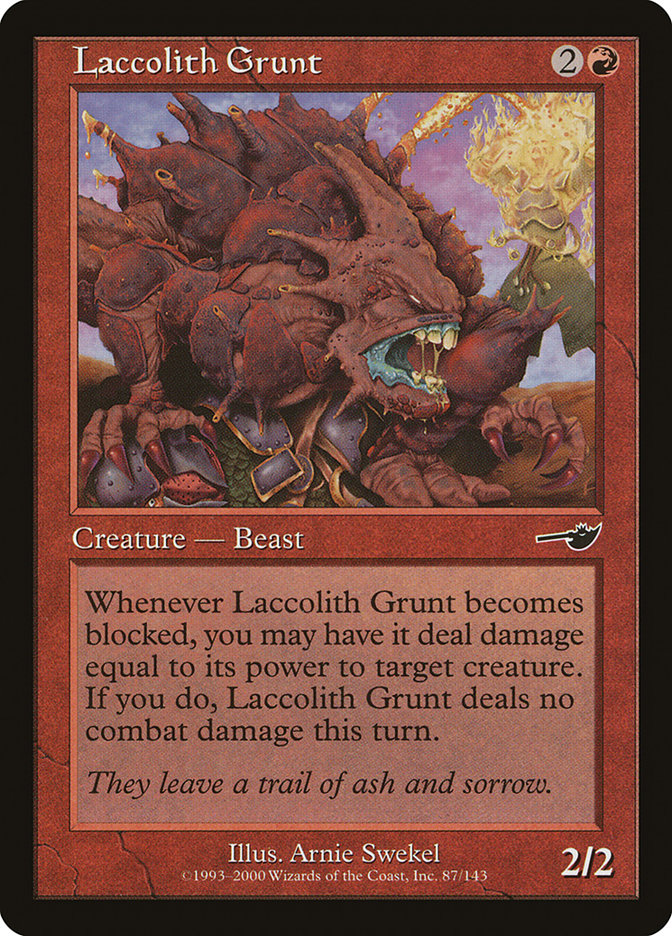 Laccolith Grunt [Nemesis] | Shuffle n Cut Hobbies & Games