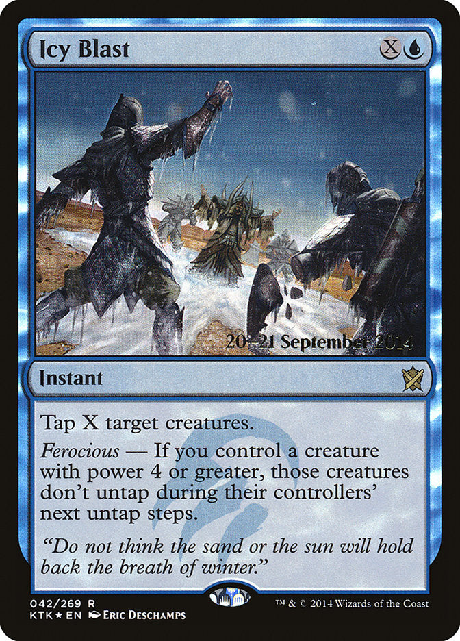 Icy Blast [Khans of Tarkir Prerelease Promos] | Shuffle n Cut Hobbies & Games