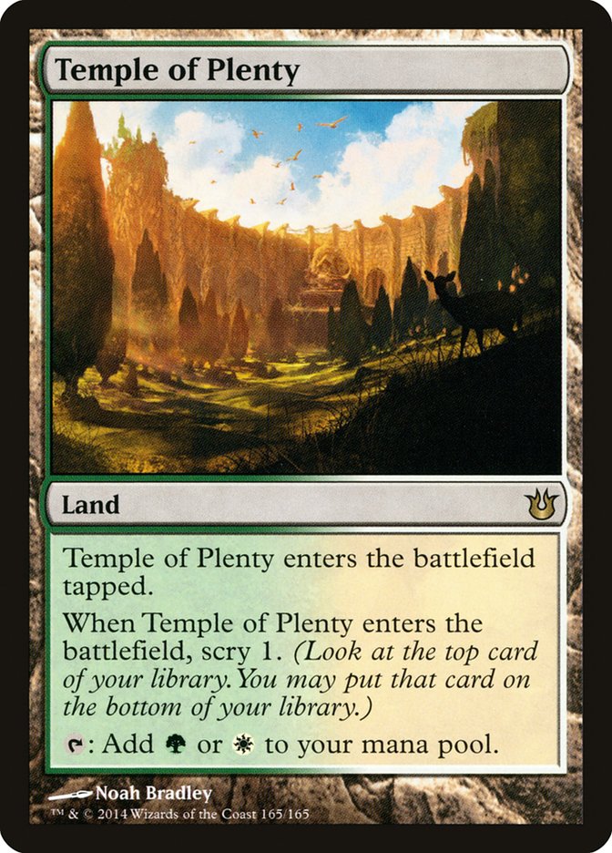 Temple of Plenty [Born of the Gods] | Shuffle n Cut Hobbies & Games