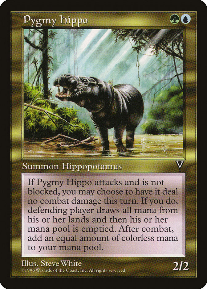 Pygmy Hippo [Visions] | Shuffle n Cut Hobbies & Games