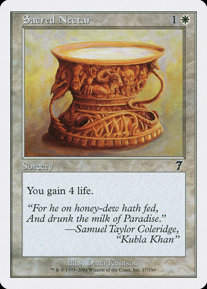 Sacred Nectar [Seventh Edition] | Shuffle n Cut Hobbies & Games