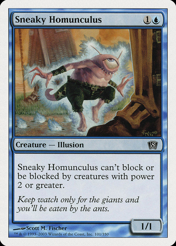 Sneaky Homunculus [Eighth Edition] | Shuffle n Cut Hobbies & Games