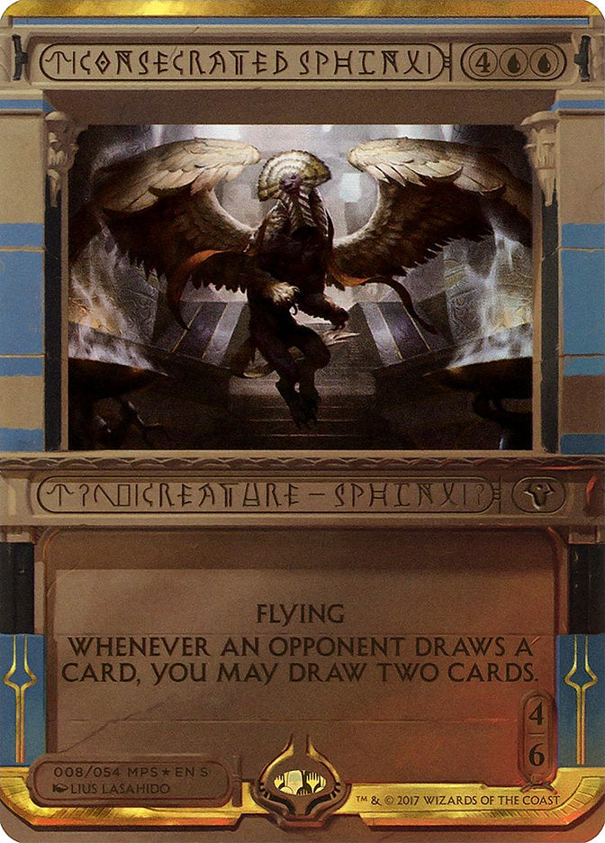 Consecrated Sphinx (Invocation) [Amonkhet Invocations] | Shuffle n Cut Hobbies & Games