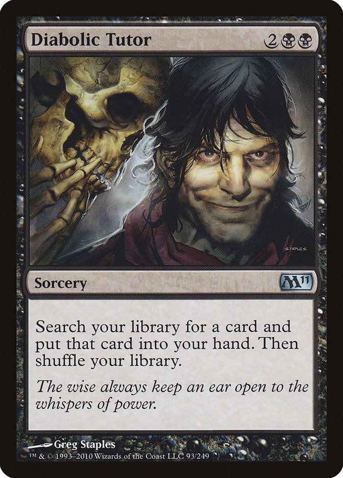 Diabolic Tutor [Magic 2011] | Shuffle n Cut Hobbies & Games