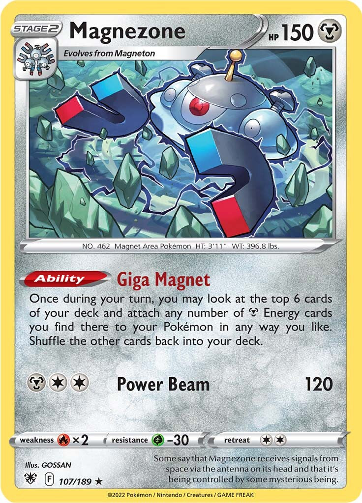Magnezone (107/189) [Sword & Shield: Astral Radiance] | Shuffle n Cut Hobbies & Games