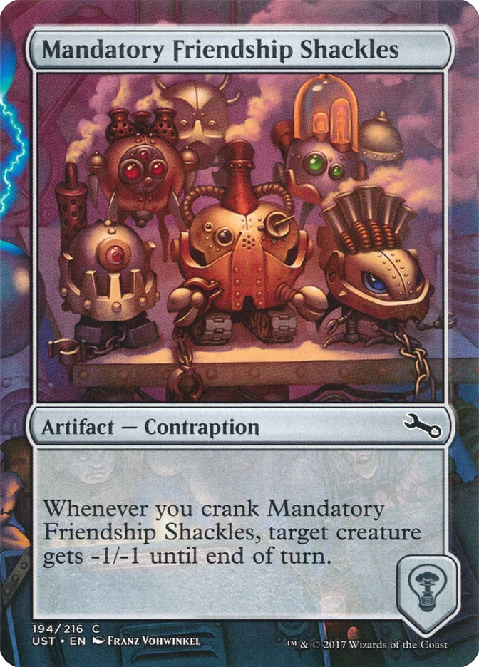 Mandatory Friendship Shackles [Unstable] | Shuffle n Cut Hobbies & Games