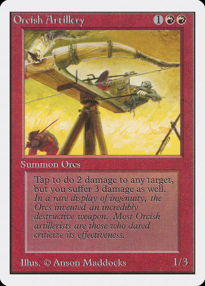 Orcish Artillery [Unlimited Edition] | Shuffle n Cut Hobbies & Games