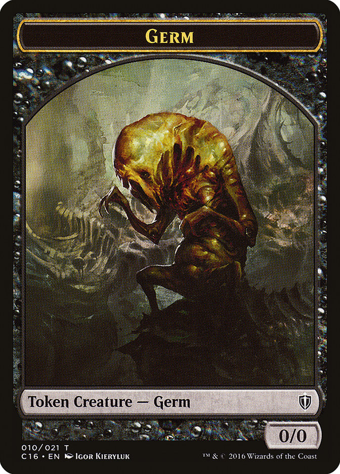 Thopter // Germ Double-Sided Token [Commander 2016 Tokens] | Shuffle n Cut Hobbies & Games