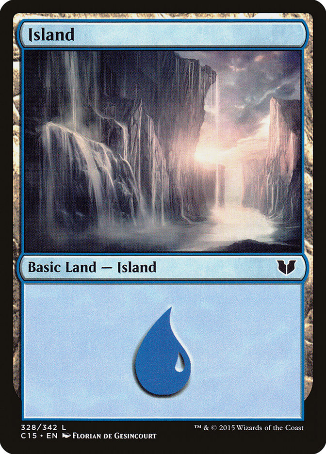 Island (328) [Commander 2015] | Shuffle n Cut Hobbies & Games