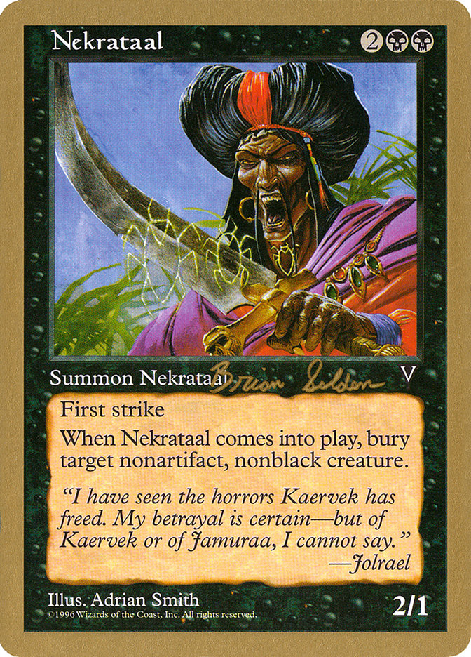 Nekrataal (Brian Selden) [World Championship Decks 1998] | Shuffle n Cut Hobbies & Games