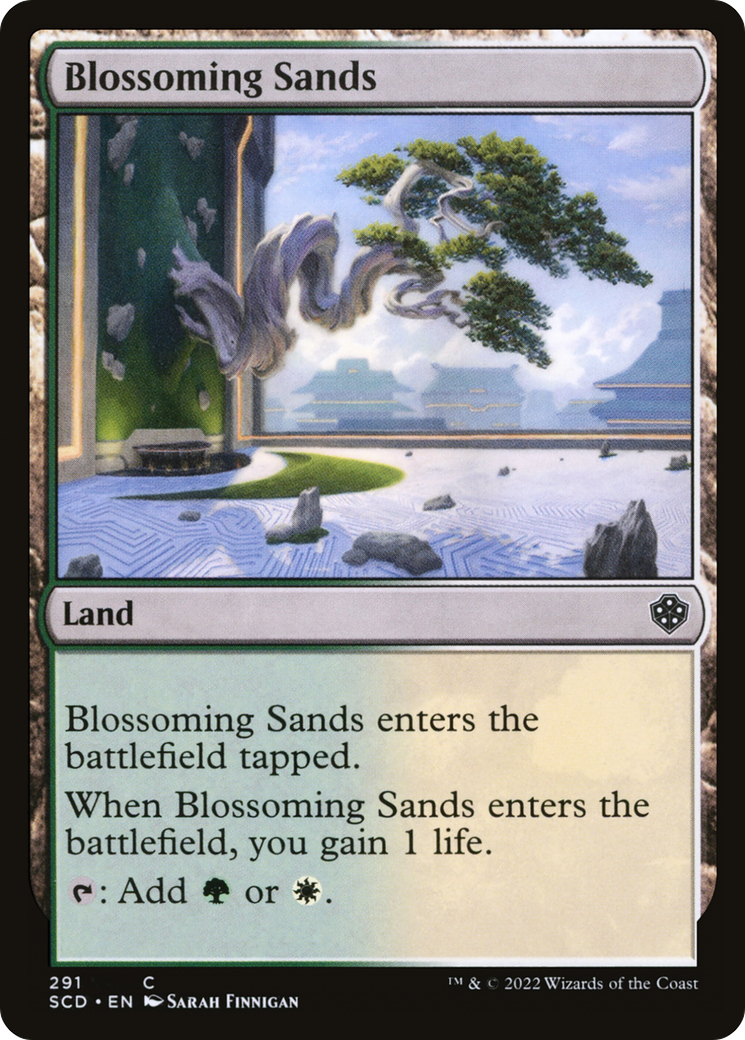 Blossoming Sands [Starter Commander Decks] | Shuffle n Cut Hobbies & Games