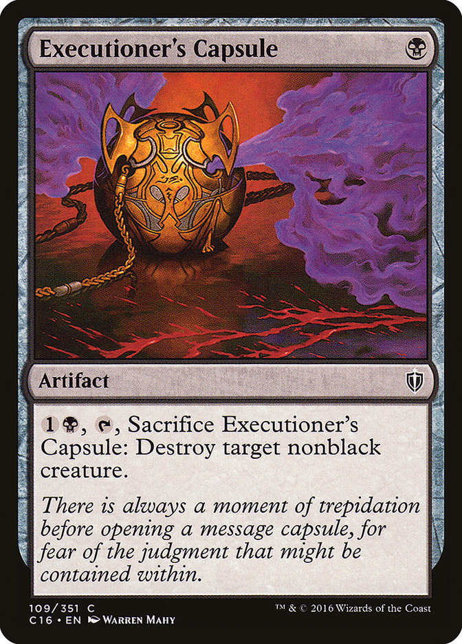 Executioner's Capsule [Commander 2016] | Shuffle n Cut Hobbies & Games