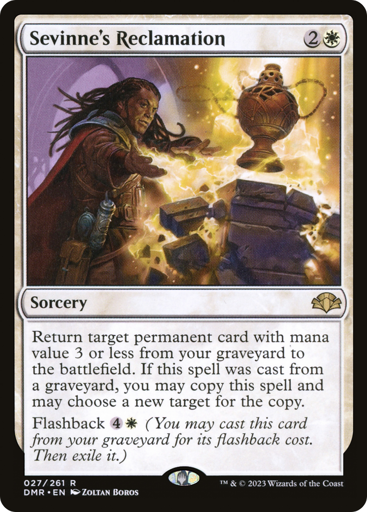 Sevinne's Reclamation [Dominaria Remastered] | Shuffle n Cut Hobbies & Games