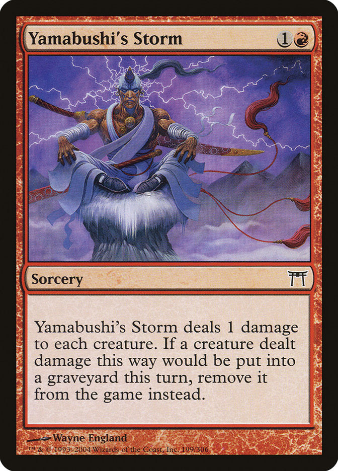 Yamabushi's Storm [Champions of Kamigawa] | Shuffle n Cut Hobbies & Games