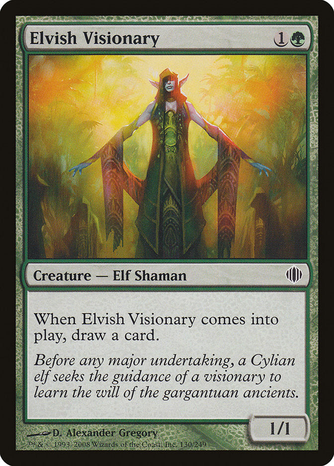 Elvish Visionary [Shards of Alara] | Shuffle n Cut Hobbies & Games