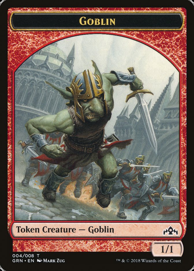 Goblin // Soldier Double-Sided Token [Guilds of Ravnica Guild Kit Tokens] | Shuffle n Cut Hobbies & Games