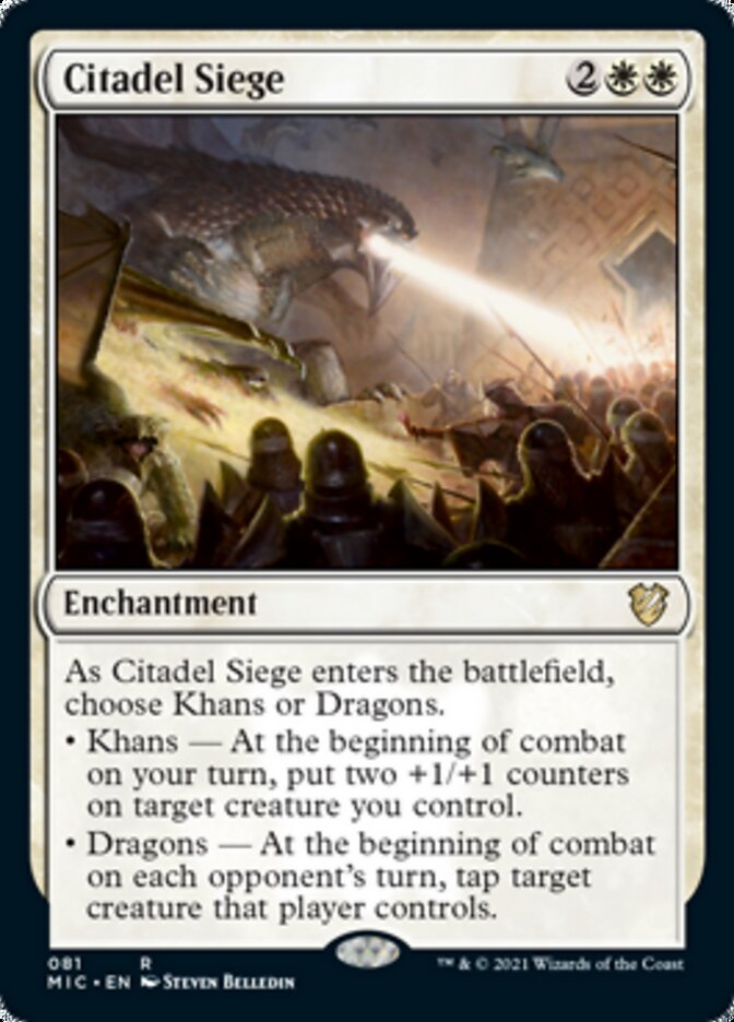 Citadel Siege [Innistrad: Midnight Hunt Commander] | Shuffle n Cut Hobbies & Games