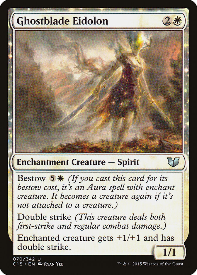 Ghostblade Eidolon [Commander 2015] | Shuffle n Cut Hobbies & Games