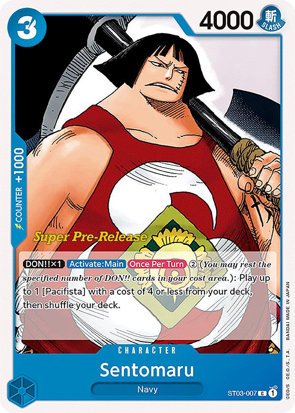Sentomaru [Super Pre-Release Starter Deck: The Seven Warlords of the Sea] | Shuffle n Cut Hobbies & Games