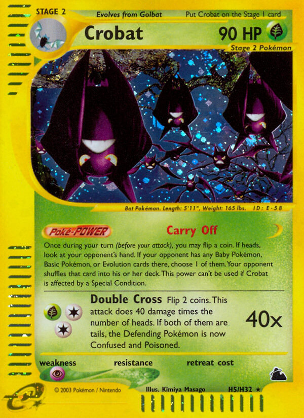 Crobat (H5/H32) [Skyridge] | Shuffle n Cut Hobbies & Games