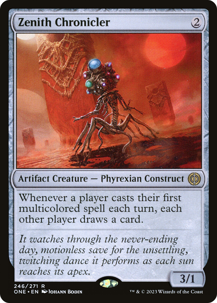 Zenith Chronicler [Phyrexia: All Will Be One] | Shuffle n Cut Hobbies & Games