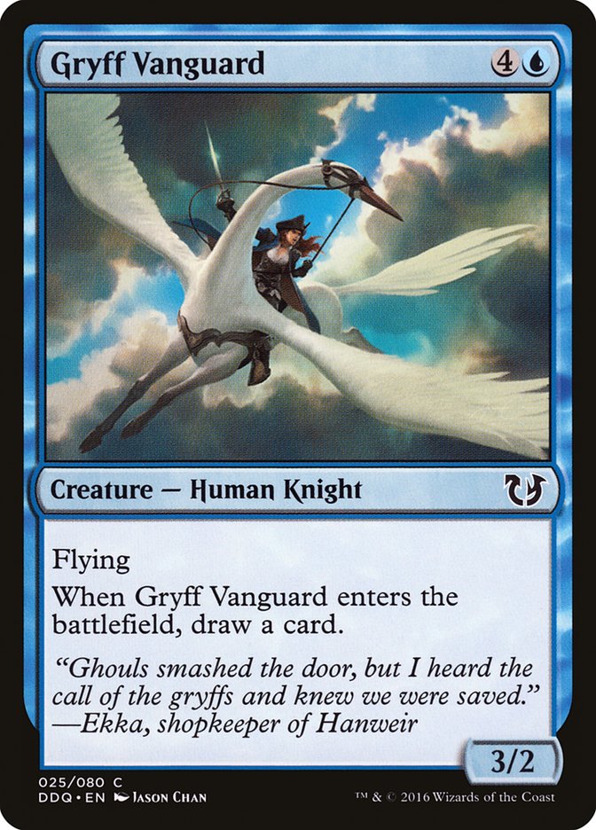 Gryff Vanguard [Duel Decks: Blessed vs. Cursed] | Shuffle n Cut Hobbies & Games