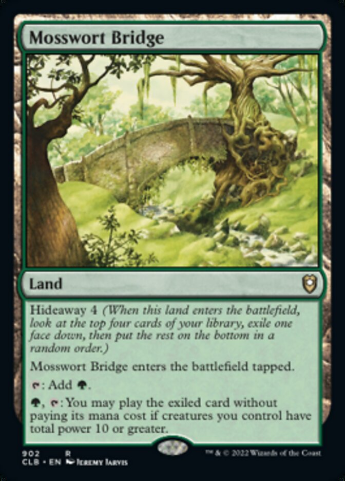Mosswort Bridge [Commander Legends: Battle for Baldur's Gate] | Shuffle n Cut Hobbies & Games