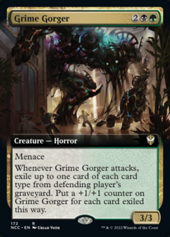 Grime Gorger (Extended Art) [Streets of New Capenna Commander] | Shuffle n Cut Hobbies & Games