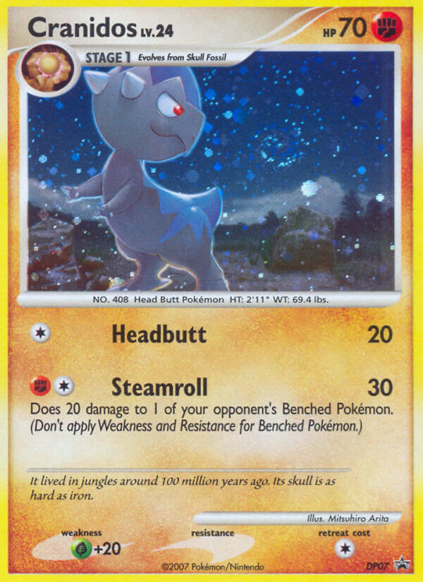 Cranidos (DP07) [Diamond & Pearl: Black Star Promos] | Shuffle n Cut Hobbies & Games