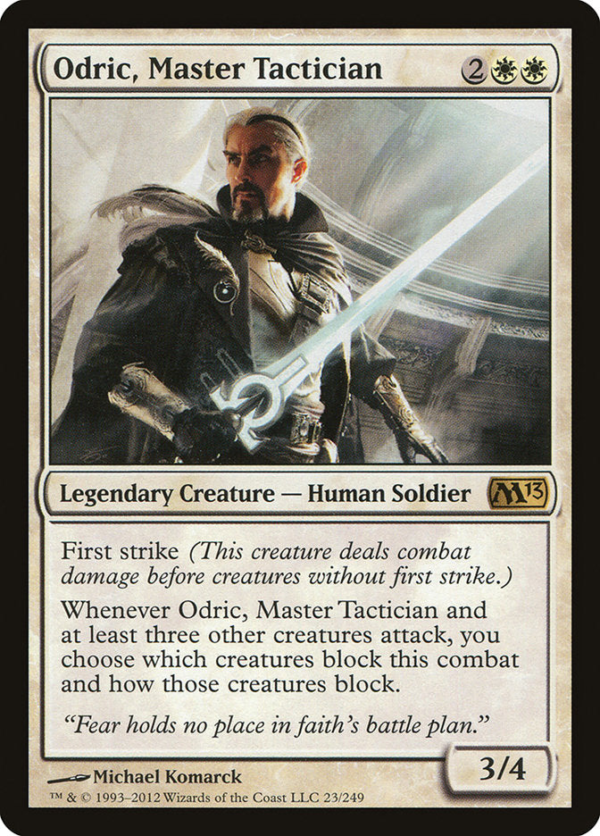 Odric, Master Tactician [Magic 2013] | Shuffle n Cut Hobbies & Games