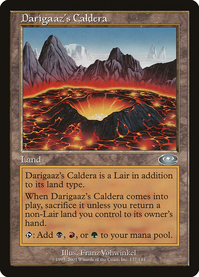 Darigaaz's Caldera [Planeshift] | Shuffle n Cut Hobbies & Games
