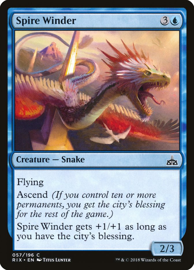 Spire Winder [Rivals of Ixalan] | Shuffle n Cut Hobbies & Games