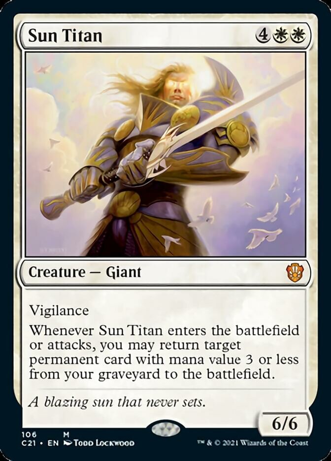 Sun Titan [Commander 2021] | Shuffle n Cut Hobbies & Games