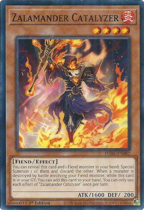 Zalamander Catalyzer [DABL-EN082] Common | Shuffle n Cut Hobbies & Games
