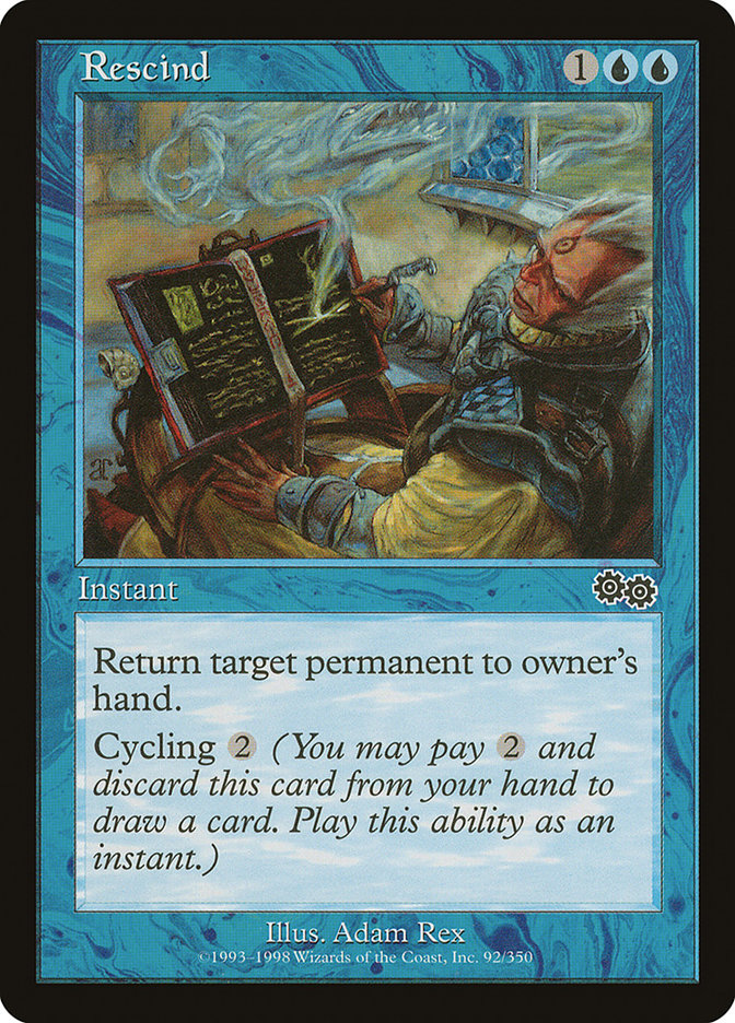 Rescind [Urza's Saga] | Shuffle n Cut Hobbies & Games
