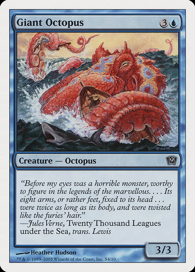 Giant Octopus [Ninth Edition] | Shuffle n Cut Hobbies & Games