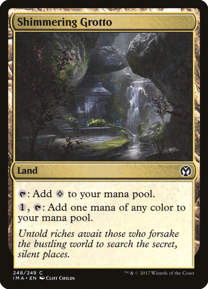 Shimmering Grotto [Iconic Masters] | Shuffle n Cut Hobbies & Games