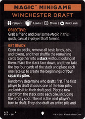 Winchester Draft (Magic Minigame) [Strixhaven: School of Mages Minigame] | Shuffle n Cut Hobbies & Games