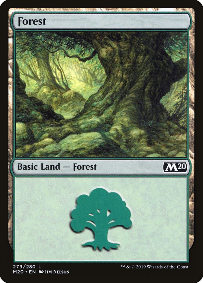 Forest (279) [Core Set 2020] | Shuffle n Cut Hobbies & Games