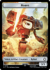 Treasure (0019) // Robot Double-Sided Token [Fallout Tokens] | Shuffle n Cut Hobbies & Games